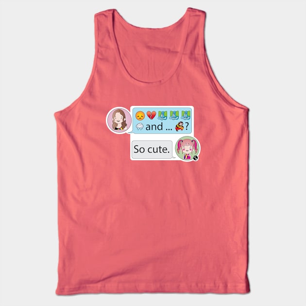 Kim’s Convenience Nayoung Clapping Monkey Tank Top by AltTabStudio